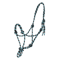 Cabezada de nós Waldhausen Preto / menta