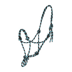 Cabezada de nós Waldhausen Preto / menta