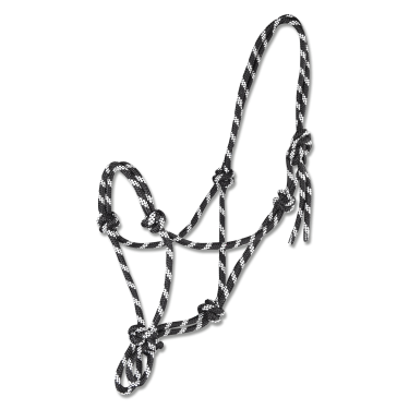 Cabezada de nós Waldhausen Preto / branco