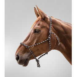 Cabezada de nós Waldhausen Preto / branco