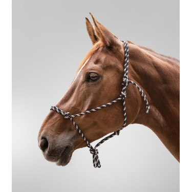 Cabezada de nós Waldhausen Preto / branco