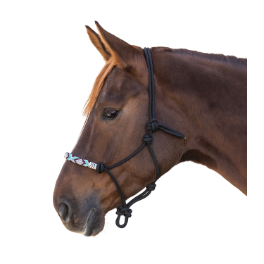 Cabezada de nós Pearls Waldhausen Preto