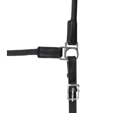 Cabezada Waldhausen Nevada Preto / prata