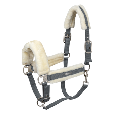 Cabeçada Waldhausen Soft Asfalto Cinzento