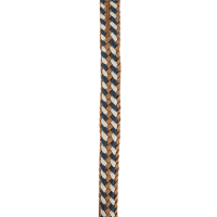 Corda de condução Waldhausen Plus mosquetão padrão fivela escura Azul / bege / cappuccino