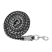 Cabo de condução Waldhausen Plus com mosquetão Preto / cinza Cinzento