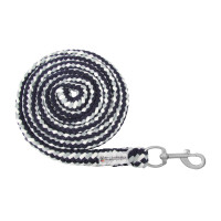 Cabo de condução Waldhausen Plus com mosquetão Azul escuro / cinza