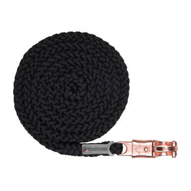 Longe Waldhausen Shine mosquetão antipânico Preto / dourado rosé