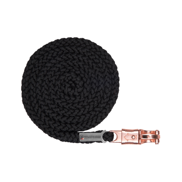 Longe Waldhausen Shine mosquetão antipânico Preto / dourado rosé