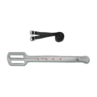 Conjunto de esporas Waldhausen Crystal feminino Branco