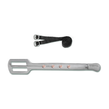 Conjunto de esporas Waldhausen Crystal feminino Branco