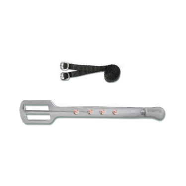 Conjunto de esporas Waldhausen Crystal feminino Branco