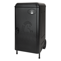 Mala com rodas Waldhausen para selas Preto