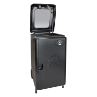 Mala com rodas Waldhausen para selas Preto