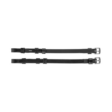 Bridões com argolas Waldhausen S-Line por par Preto