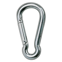 Mosquetão Waldhausen Cinzento