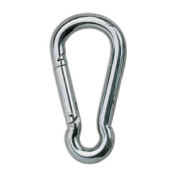 Mosquetão Waldhausen Cinzento