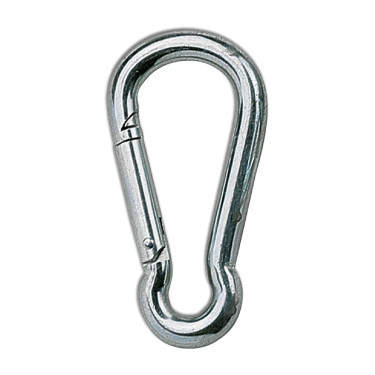 Mosquetão Waldhausen Cinzento