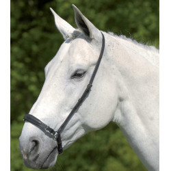 Narigueira alemã ajustável Waldhausen S-Line Preto