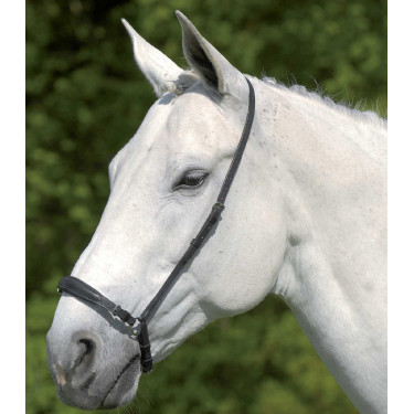 Narigueira alemã ajustável Waldhausen S-Line Preto