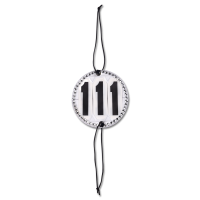 Número de partida redondo Waldhausen Crystal Branco