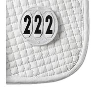 Números de partida arredondados Wladhausen tapetes Branco