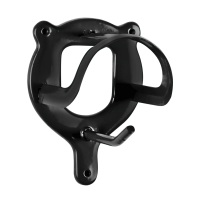 Suporte de cabeçada metálico Waldhausen Preto Suporte de cabeçada metálico Waldhausen Preto