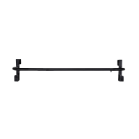 Suporte de mantas Waldhausen ajustável para boxe Preto Suporte de mantas Waldhausen ajustável para boxe Preto