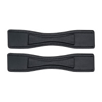 Protetores de esporas Waldhausen em couro, o par Preto Protetores de esporas Waldhausen em couro, o par Preto