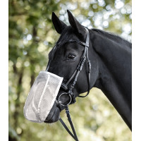 Protetor de focinho Waldhausen com proteção UV Cinza prateado Cinzento