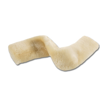 Protetor de cilha Waldhausen em pele de carneiro Natureza Bege