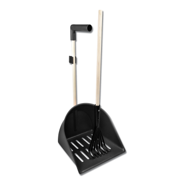 Pá coletora de esterco Waldhausen ShakerXL com ancinho Pá coletora de esterco Waldhausen ShakerXL com ancinho