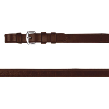 Rendas de bridão Waldhausen couro Castanho