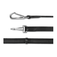 Rendas Waldhausen antiderrapantes mosquetão Preto