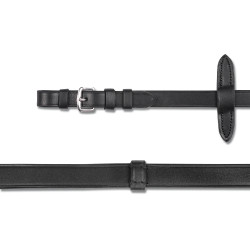 Rêdeas Waldhausen de couro extra longas Preto