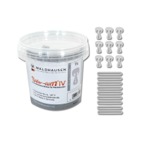 Safe-Gum Waldhausen 18 elásticos misturados Cinzento