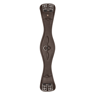 Cilha curta Waldhausen couro Comfort Castanho Cilha curta Waldhausen couro Comfort Castanho