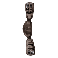 Cilha curta Waldhausen couro elástico Castanho