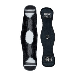 Cilha curta Waldhausen pele de carneiro Preto / preto