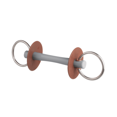 Mors de fileira Beris cano Comfort fino anel 7,5 cm Mors de fileira Beris cano Comfort fino anel 7,5 cm