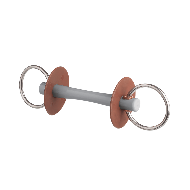 Mors de fileira Beris cano Comfort fino anel 7,5 cm Mors de fileira Beris cano Comfort fino anel 7,5 cm