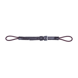 Mentionnières Beris couro Preto