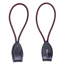 Tira de couro curta Pelham Beris com 2 unidades Castanho