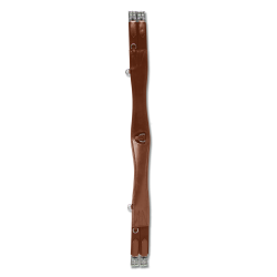 Cilha Waldhausen couro elástico Castanho