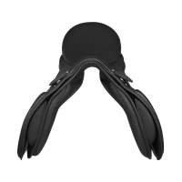 Sela de adestramento Waldhausen couro Comfort Preto