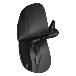 Sela de adestramento Waldhausen Premium couro Preto