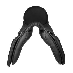 Sela de adestramento Waldhausen Premium couro Preto