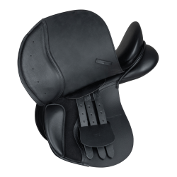 Sela mista Waldhausen couro Comfort Preto