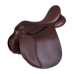 Sela mista Waldhausen couro Comfort Castanho