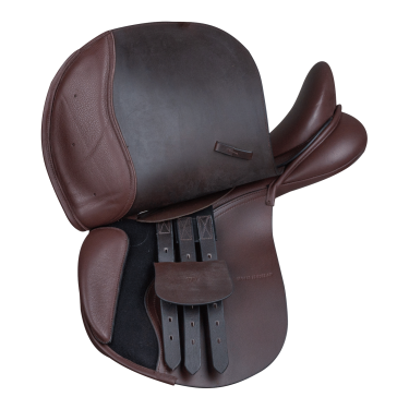 Sela mista Waldhausen couro Comfort Castanho